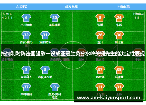 托纳利对阵法国强敌一役成亚冠胜负分水岭关键先生的决定性表现